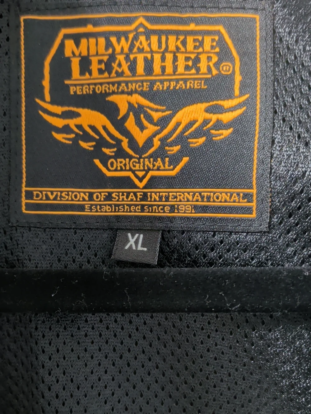 Milwaukee Leather genuine black
